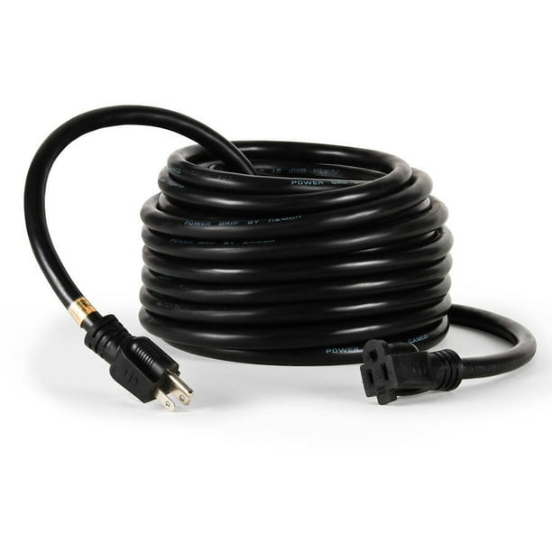 Camco 50' 15Amp Female/15Amp Male 14Gauge Extension Cord for RV