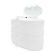 thumbnail image 1 of Camco 50503 Double RV Propane Tank Cover - 20 lb., White, 1 of 2