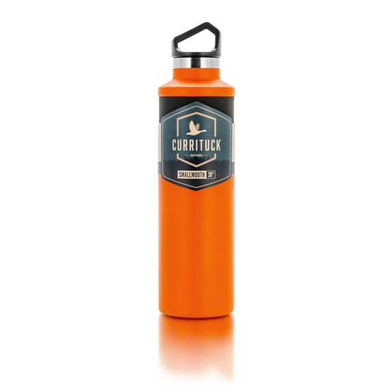 Camco 51939 Currituck Standard Mouth Water Bottle, 20 oz. - Orange