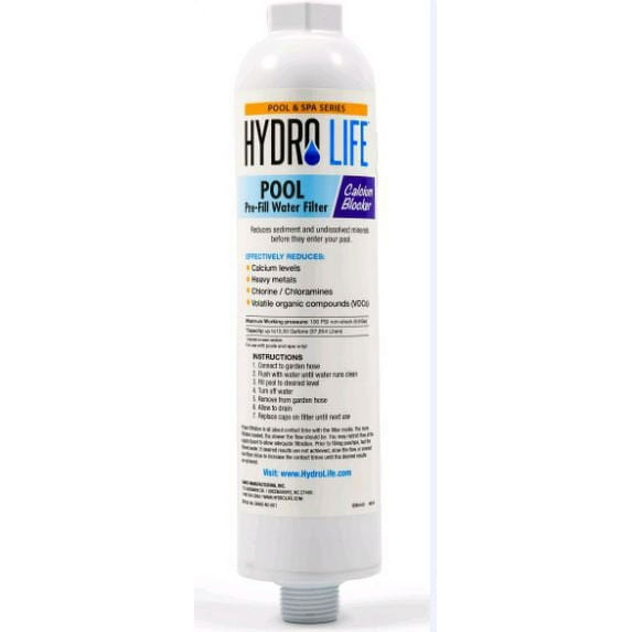 Camco 52804 Hydro Life Pool Calcium Blocker Fill Filter 10,000 Gallon Capacity