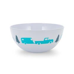 Camco 53225 Life Is Better at the Campsite, Bowl - Trailer and Tree Pattern