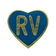 thumbnail image 1 of Camco 53263 "Life is Better at the Campsite" Enamel Pin - Navy RV Heart, 1 of 1