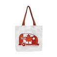 thumbnail image 1 of Camco 53371 Tote Bag - Life is Better at the Campsite, Canadian Flag Mini Camper Design, 1 of 1