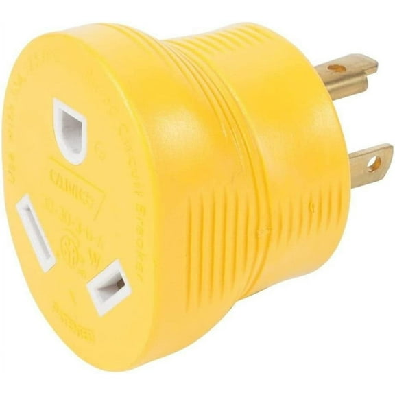 Camco 55333 RV 30 AMP 3-Prong Generator Adapter 014717553339 ;P#O455K5/U 7RK-B21256