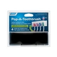 thumbnail image 1 of Camco 57207 Black Pop-A-Toothbrush, Hygienic Toothbrush Holder, Holds 4 toothbrushes, 1 of 7