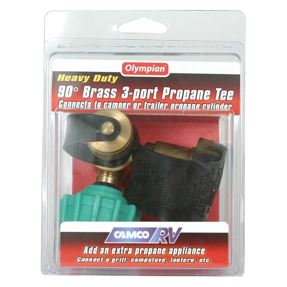 Camco 59133 - Brass 90? LP Gas Tee