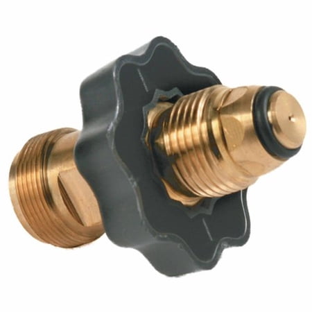 Camco 59943 Low Pressure Cylinder Adapter - For Use With Appliances Designed to Use 1lb. Throwaway Cylinders