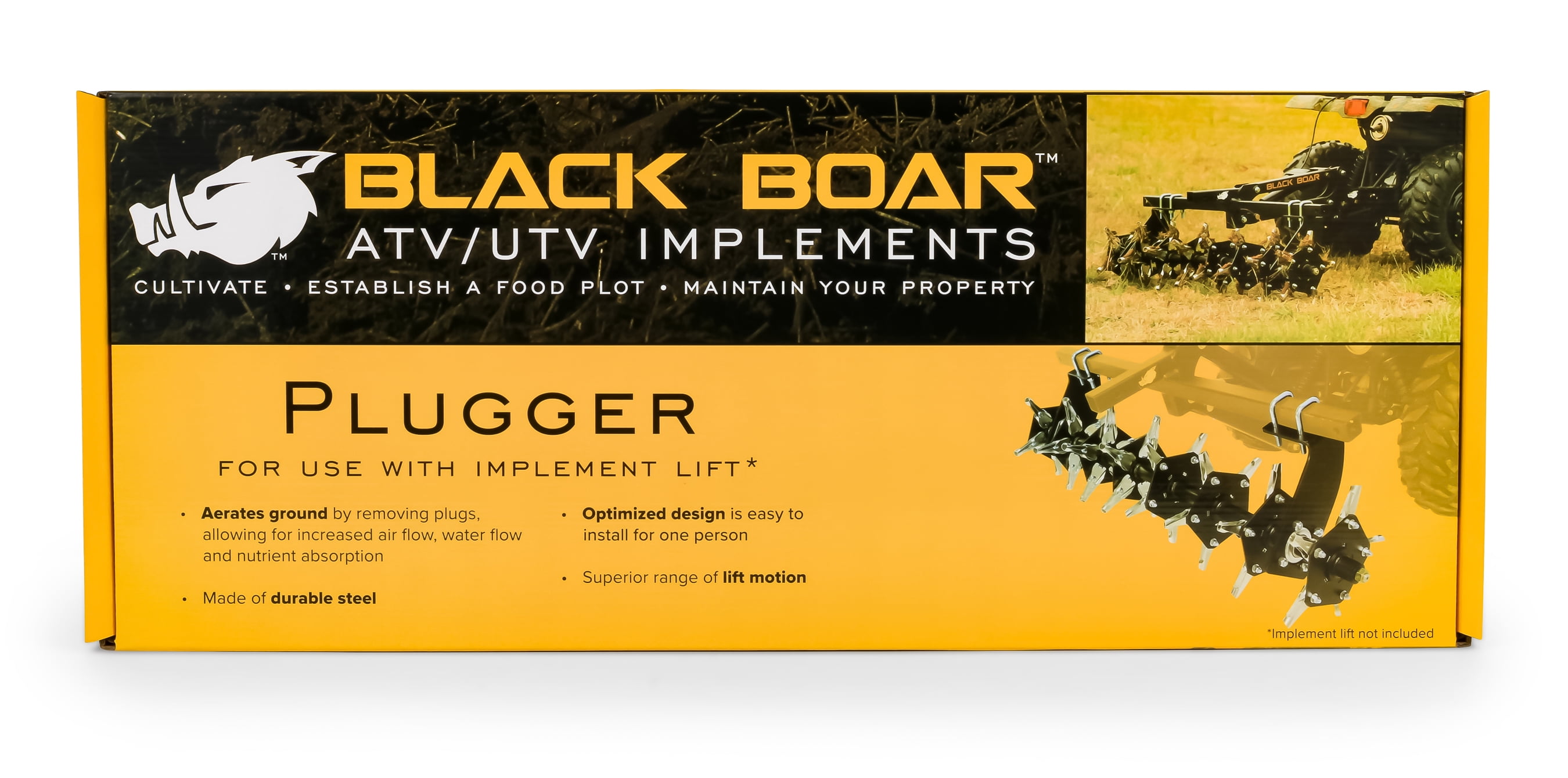 Walmart exclusive discounts  Black Boar ATV/UTV Plugger