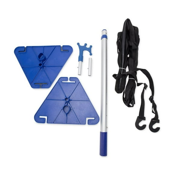 Camco Marine/Boat Cover Support Kit | Features a Telescoping Support System & an Adjustable Height from 30" to 50" (41970)