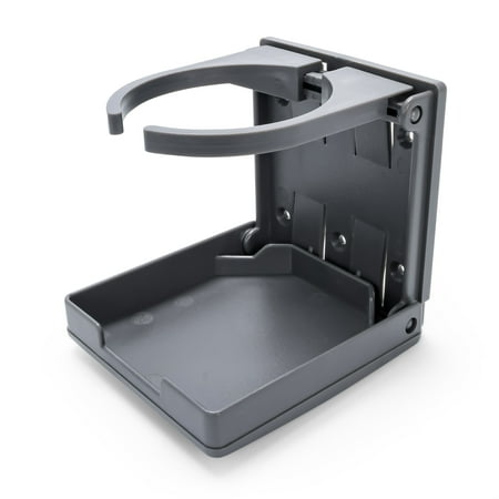 Camco Adjustable Drink Holder - Gray, Polymer (44041)