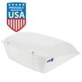 thumbnail image 1 of Camco Aero-flo RV Roof Vent Cover - White, Resin (40421), 1 of 5
