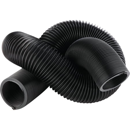 Camco Sewer Hose Steel Wire Core HTS - High Tensile Strength, Black - 10'