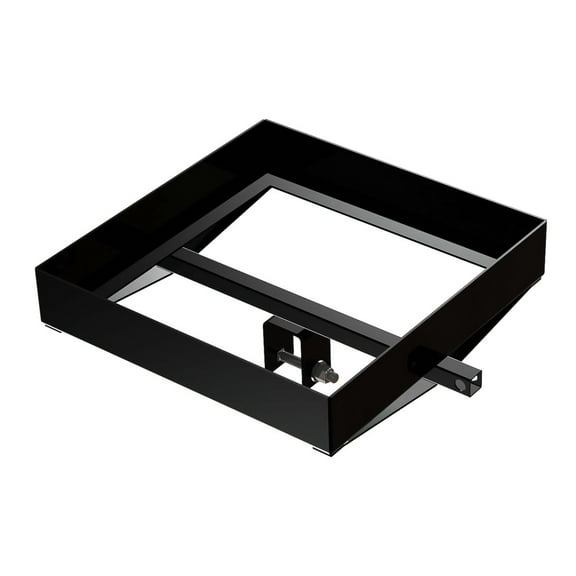 Camco Black Boar ATV/UTV Weight Basket | Features a Durable, Powder-Coated Steel Construction and Fits 2 Cinder Blocks to Add More Downward Force to Implement | Black (66006)