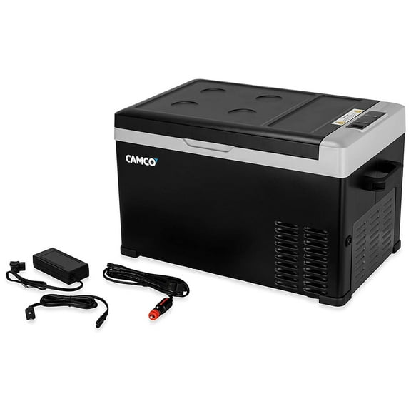 Camco CAM-300 30L Portable Refrigerator/Freezer with LCD Control Panel