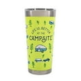 thumbnail image 1 of Camco CMC53321 20 oz Libatc Sketch Pattern Wrapped Tumbler, Green, 1 of 3
