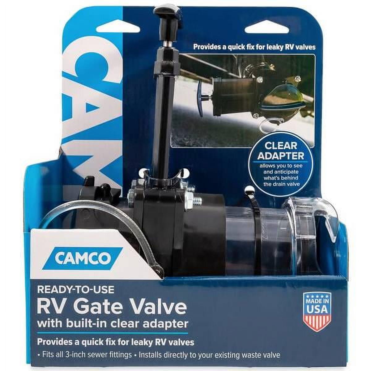 Camco Camco 3 ReadyToUse Gate Valve