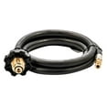 thumbnail image 1 of Camco Camper/RV 4-Port Propane Tee | Features 5-Foot Hose with Excess Flow Soft Nose POL & 1/4" Inverted Male Flare (59125), 1 of 11