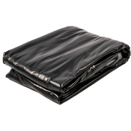 Camco Camper/RV Air Conditioning/AC Cover | Features a Locking Draw Cord & Black Heavy-Duty Vinyl Design (45263)