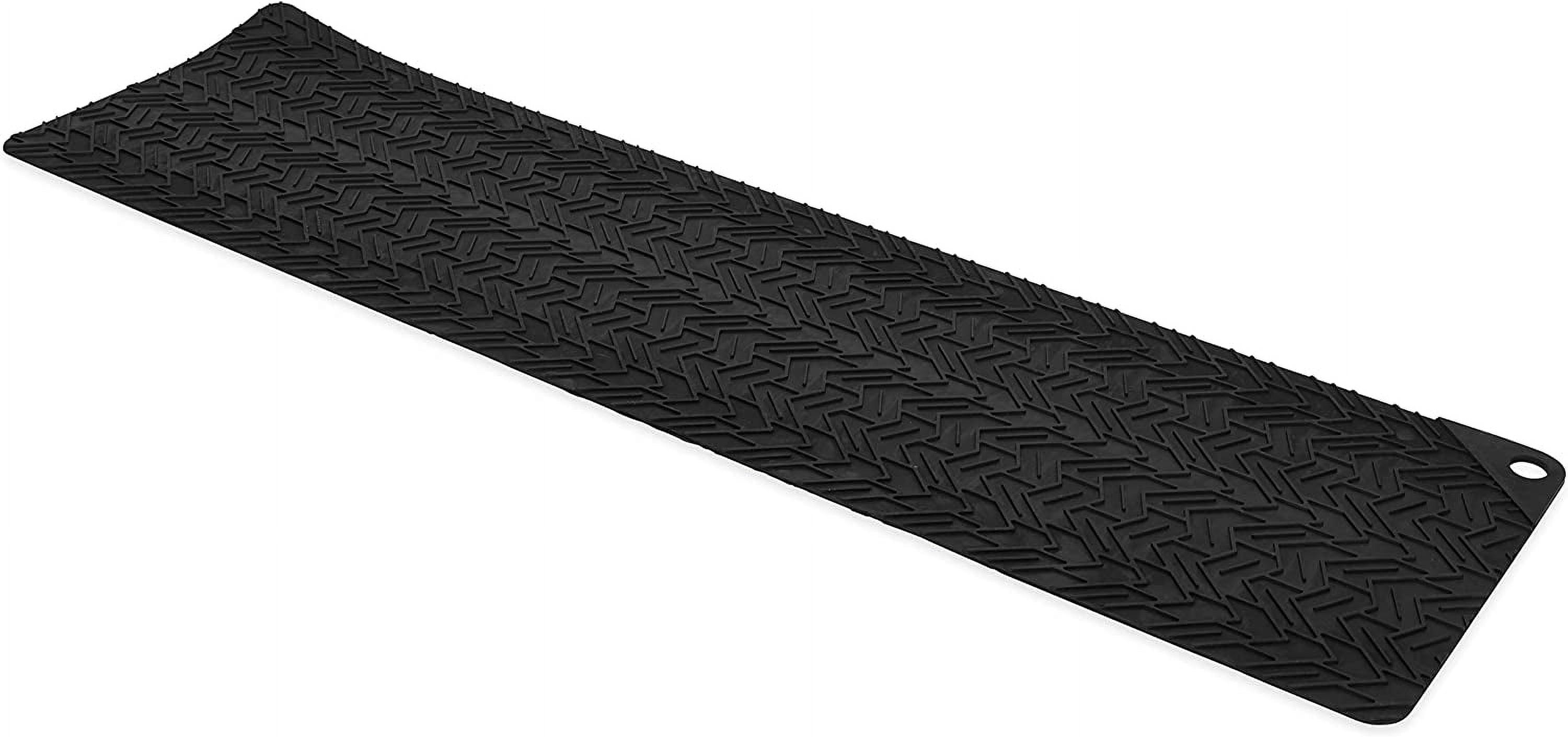 Camco Camper/RV Flexible Grip Pad Runner Features a Ribbed Design for Improved Traction