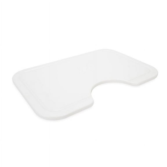 Camco Camper/RV Sink Mate Cutting Board | Adjustable Non-Slip Rubber Feet & Scrap Cut-Out | 12" x 18" (43850)