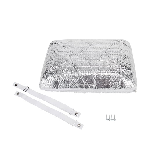 Camco Dome-Shaped Camper/RV Skylight Insulator | Reduce Heat Transfer & Increase A/C Efficiency | 14" x 22" (45197)