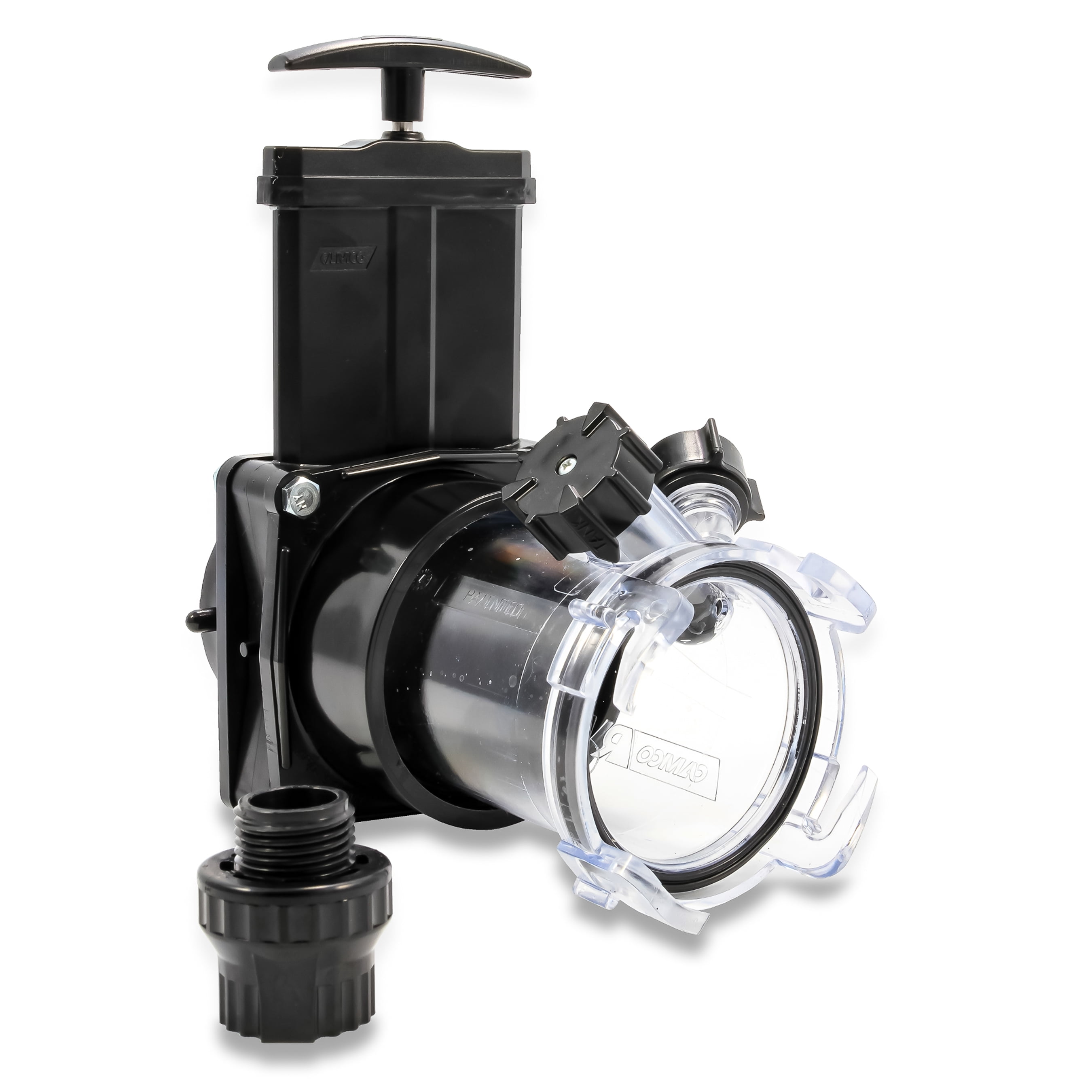 Camco Dual Flush Pro Camper/RV Holding Tank Rinser | 3 Gate Valve &  Reverse Flush Valve | Empties and Flushes RV Black Water Tanks and RV Sewer  Hose