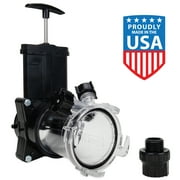 Camco Dual Flush Pro RV Holding Tank Rinser, 3-inch Gate Valve (39062)
