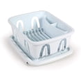 thumbnail image 1 of Camco Durable Mini Dish Drainer Rack and Tray Perfect for RV Sinks, Marine Sinks, and Compact Kitchen Sinks- White 43511, 1 of 10