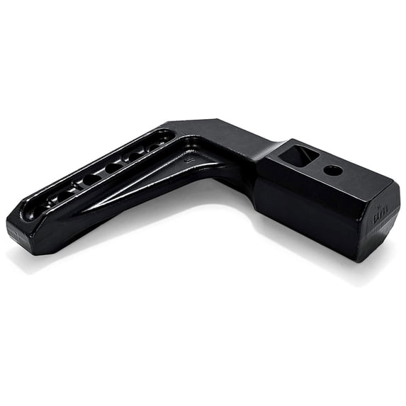 Camco Eaz-Lift Durable 3 Inch Powder Coated Steel Forged Drop Shank, Black