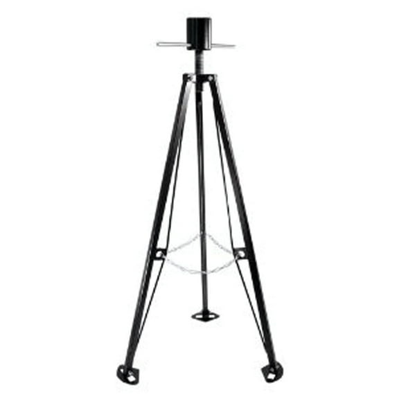 Camco Eaz-Lift King Pin RV Tripod Fifth Wheel Stabilizer - Steel, Black (48855)