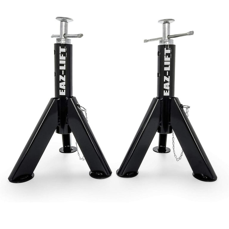 Camco Eaz-Lift Telescopic RV Stabilizer Jack, 2 Pack | Black