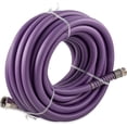 thumbnail image 1 of Camco EvoFlex 50-Foot Camper/RV Drinking Water Hose | Features an Extra Flexible Design with Stainless Steel Strain Relief Ends | Lead-Free, BPA-Free & Phthalate-Free | Purple (22586), 1 of 4