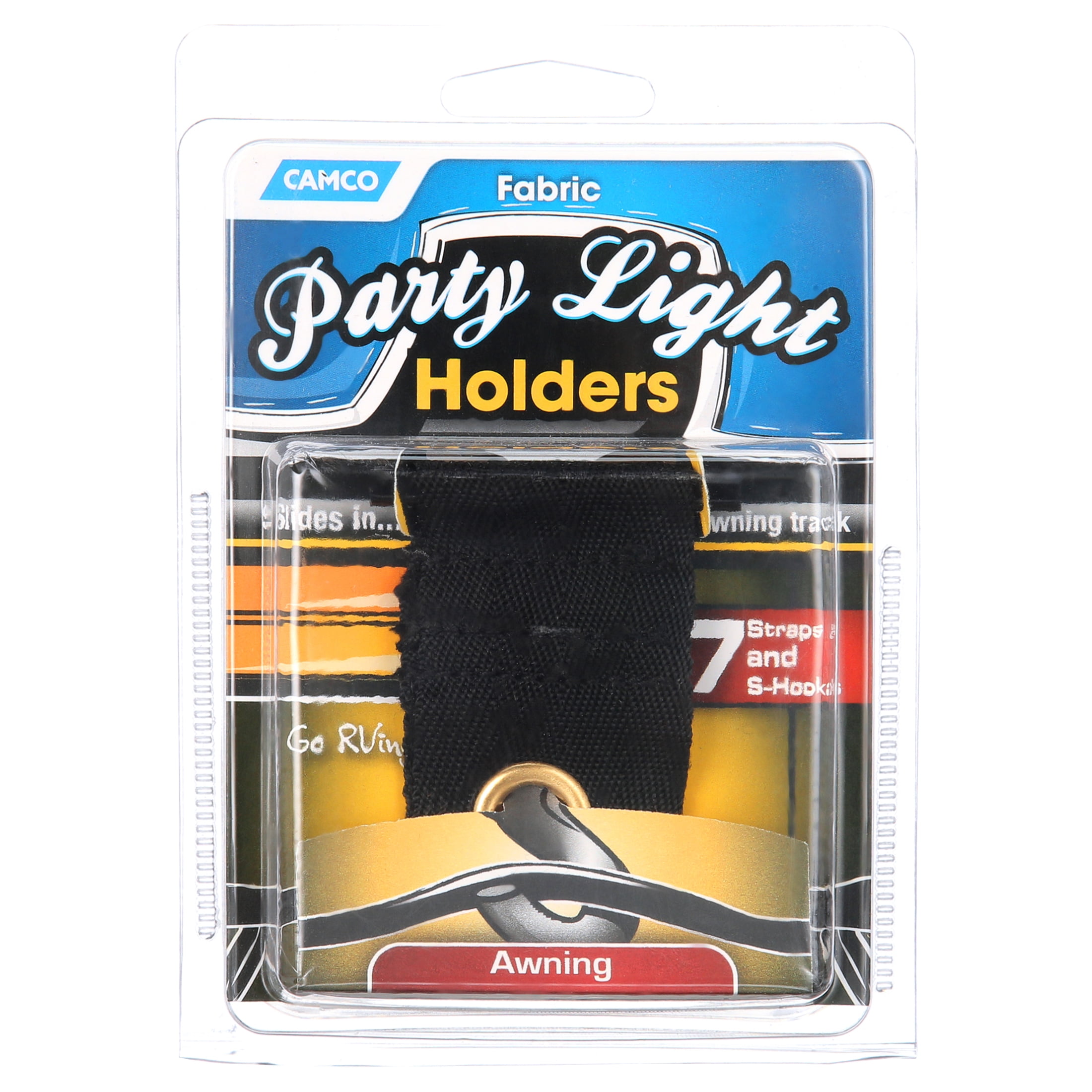Camco Fabric Party Light Holders for RVs, Campers, and More 7Pack