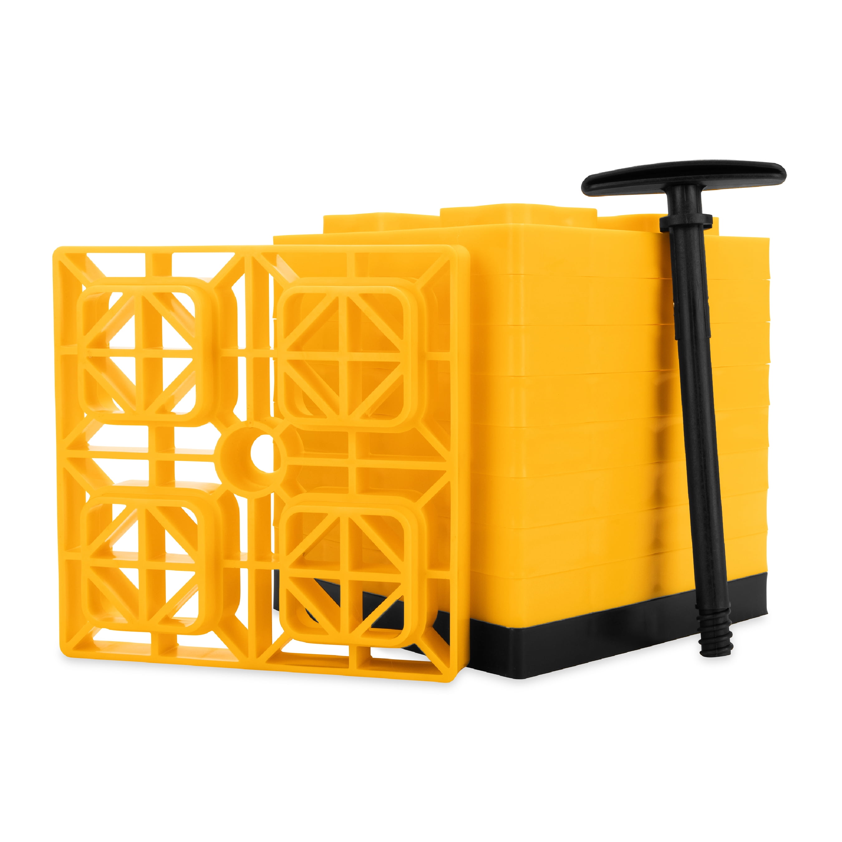The Coupon deal of  Camco FasTen RV Leveling Blocks - 10 Pack, Yellow (44514)