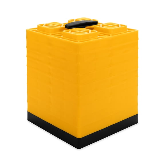 Camco FasTen RV Leveling Blocks - 10 Pack, Yellow (44514)