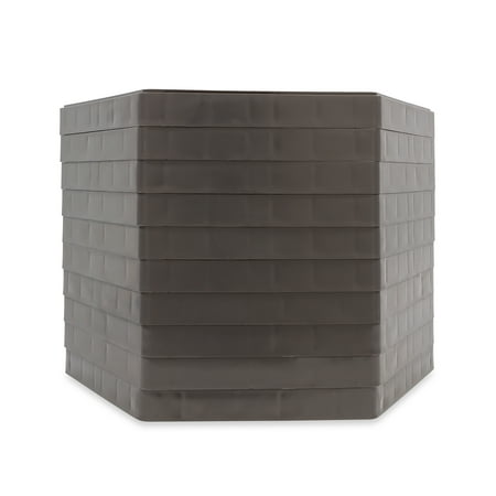Camco FastPath Stepping Blocks - Carry Handle - Polypropylene, Charcoal (44530)