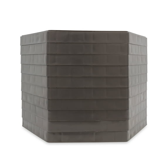 Camco FastPath Stepping Blocks - Carry Handle - Polypropylene, Charcoal (44530)