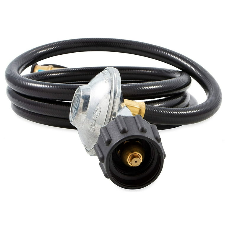 Gas grill outlet hose