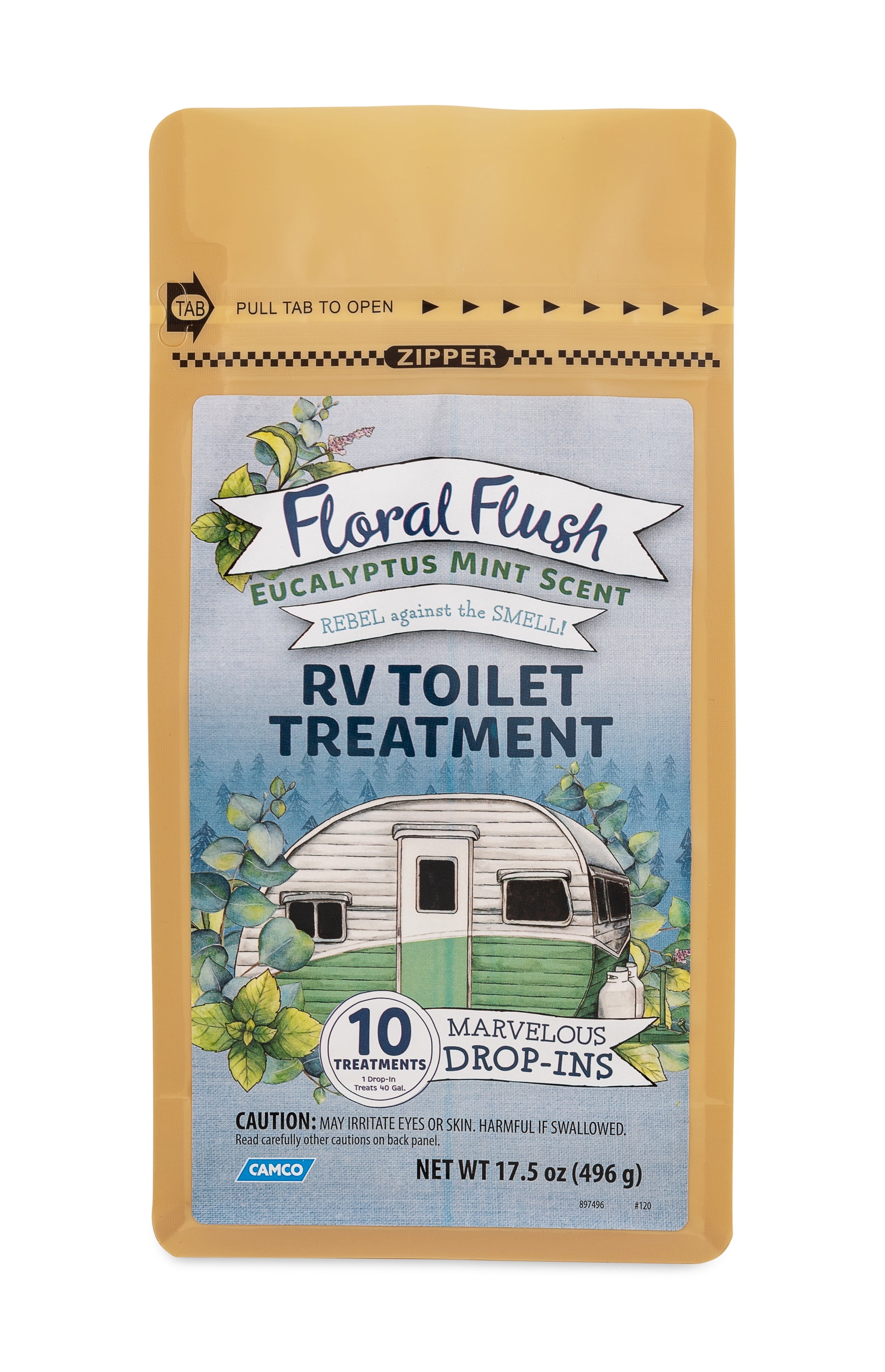 Buy PAULINN RV Toilet Drop Ins, 50 Packs Holding Tank Deodorizer For RV