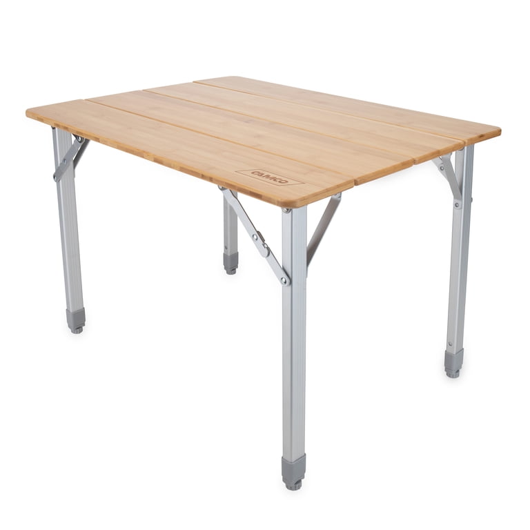 Camco Folding Bamboo Table, 18