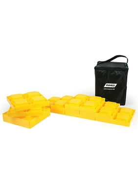 Camco Heavy Duty Leveling Blocks, Ideal Leveling Single Dual Wheels, Hydraulic Jacks, Tongue Jacks Tandem Axles (10 pack) (44505)
