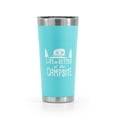 thumbnail image 1 of Camco Life Is Better at The Campsite Stainless Steel 20 oz. Tumbler with Double Wall Insulation | Cool Blue (53057), 1 of 8