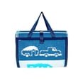 thumbnail image 1 of Camco Life is Better at The Campsite Handy Mat with Strap | 60"x 78" | Blue Reversible RV Pattern (53266), 1 of 9