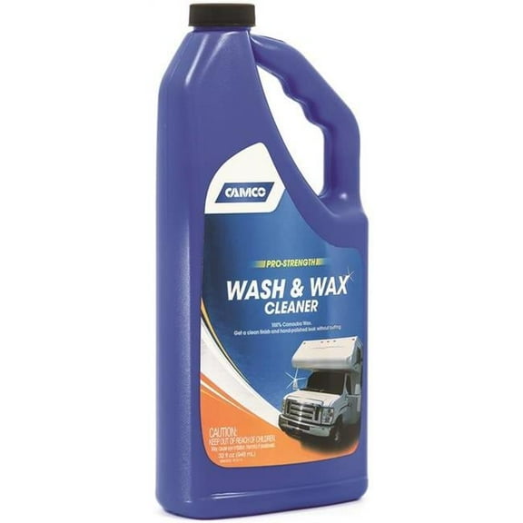 Camco First Timers Choice RV Wash & Wax - For RVs and Campers - 32 oz