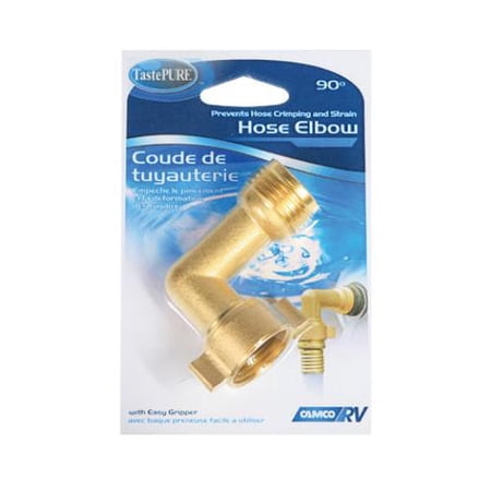 Camco Mfg 22505 RV Freshwater Hose Elbow, 90-Degree