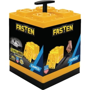 Camco Mfg. Inc./RV Camco FasTen Leveling Blocks with T-Handle (10-Pack) - Single Pack