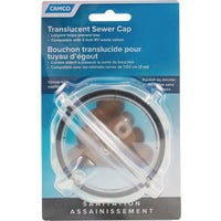 Camco Mfg. Inc./RV Camco RV Translucent Sewer Cap with Lanyard - Pack of 10
