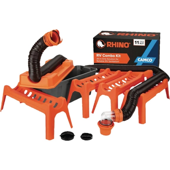 Camco Mfg. Inc./RV Camco Rhino RV Combo Kit with 20 Ft. RhinoFLEX Hose - Single Pack