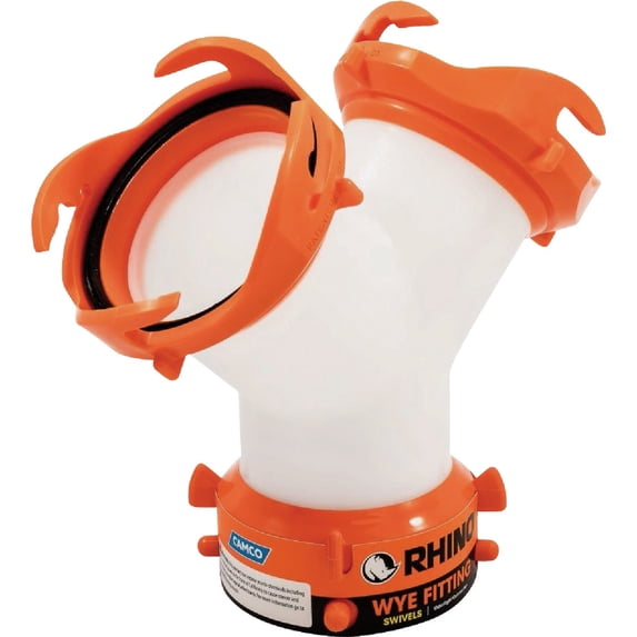 Camco Mfg. Inc./RV Rhino Wye Sewer Hose Fitting - Pack of 12