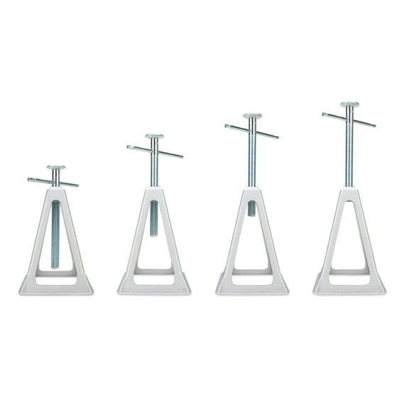 Camco Aluminum Stack Jacks, Stabilize, Position and Level Your RV, Trailer or Camper - 4 pack (44560)